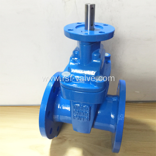 ISO5210 Flange Bare Shaft Resilient Seat Gate Valve